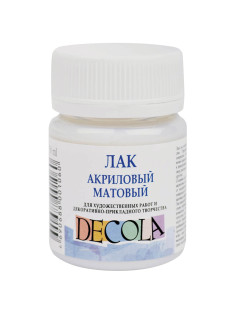 Лак акриловый матовый 