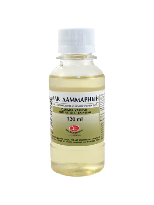 Лак даммарный, баночка 120 мл, Невская Палитра, 2533905
