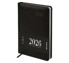 Ежедневник датированный 2026, А5, 138х213 мм, BRAUBERG 
