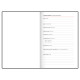 Ежедневник недатированный В6 130х185 мм BRAUBERG 