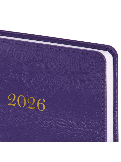 Ежедневник датированный 2026 А5 138х213 мм, BRAUBERG 