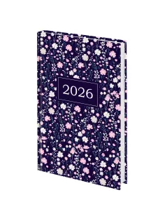 Ежедневник датированный 2026 145х215 мм, А5, STAFF, ламинированная обложка, 