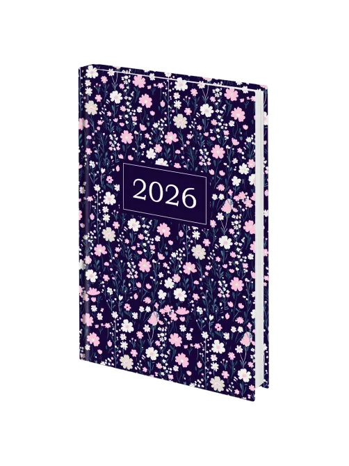 Ежедневник датированный 2026 145х215 мм, А5, STAFF, ламинированная обложка, 