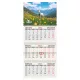 Календарь квартальный 2027 г., 3 блока, 3 гребня, бегунок, офсет, BRAUBERG, 