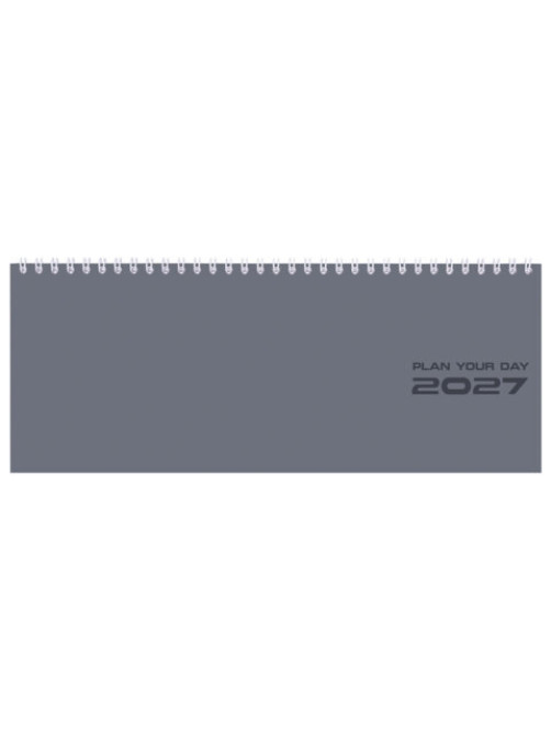 Планинг датированный 2027 285х112мм, STAFF, гребень, картонная обложка, 64 листа, 
