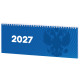 Планинг датированный 2027 285х112мм, STAFF, гребень, картонная обложка, 64 листа, 