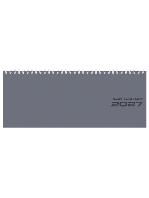 Планинг датированный 2027 285х112мм, STAFF, гребень, картонная обложка, 64 листа, 