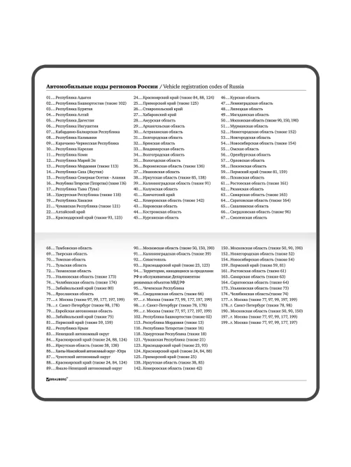 Еженедельник недатированный с резинкой 171х93 мм, BRAUBERG, твердый, 64 л., 