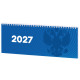 Планинг датированный 2027 285х112мм, STAFF, гребень, картонная обложка, 64 листа, 