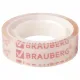 Клейкие ленты 12 мм х 10 м канцелярские BRAUBERG, комплект 12 шт., прозрачные, гарантированная длина, 223122