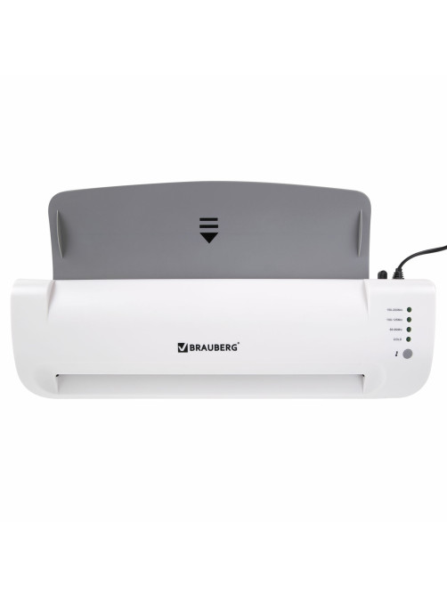 Ламинатор BRAUBERG SILVER MAX A3, толщина пленки 60-200 мкм, скорость 32 см/мин., 532626