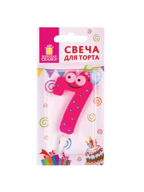 Свеча-цифра для торта 