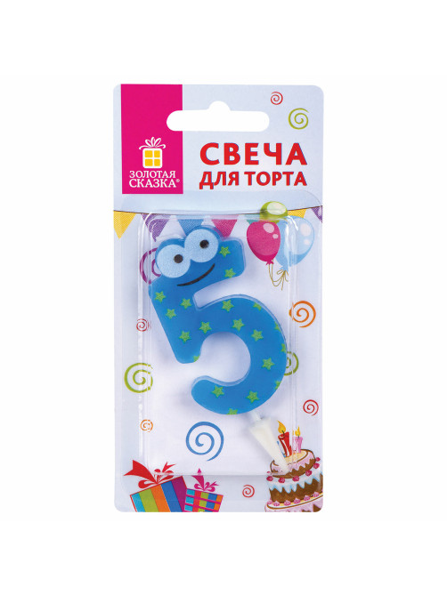 Свеча-цифра для торта 