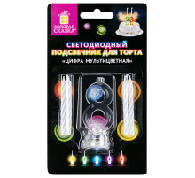 Цифра-подсвечник 