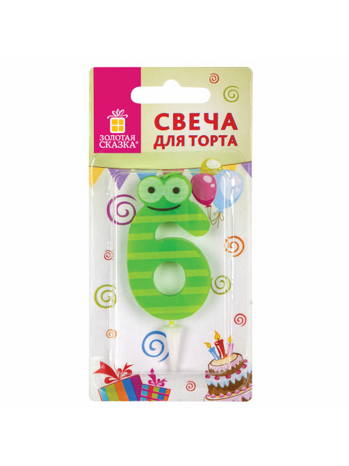 Свеча-цифра для торта 