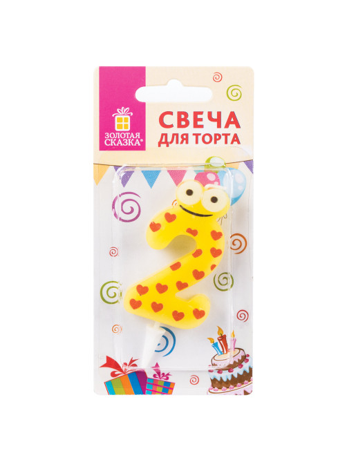 Свеча-цифра для торта 