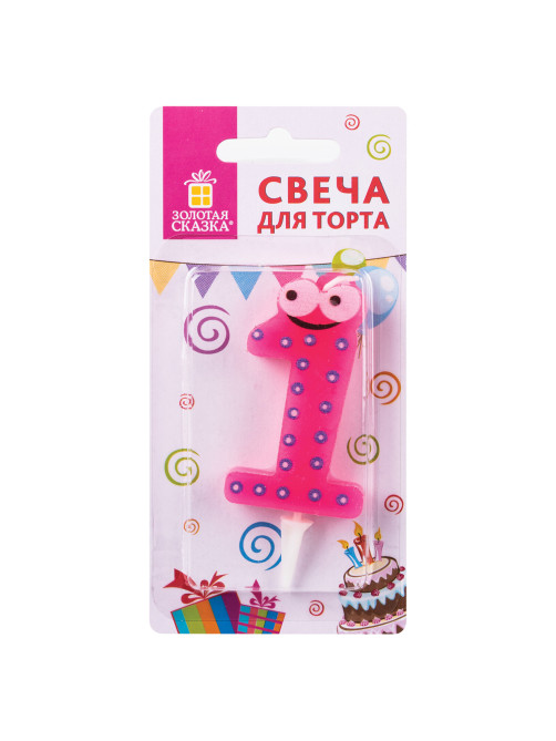 Свеча-цифра для торта 