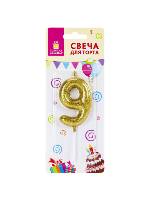 Свеча-цифра для торта 