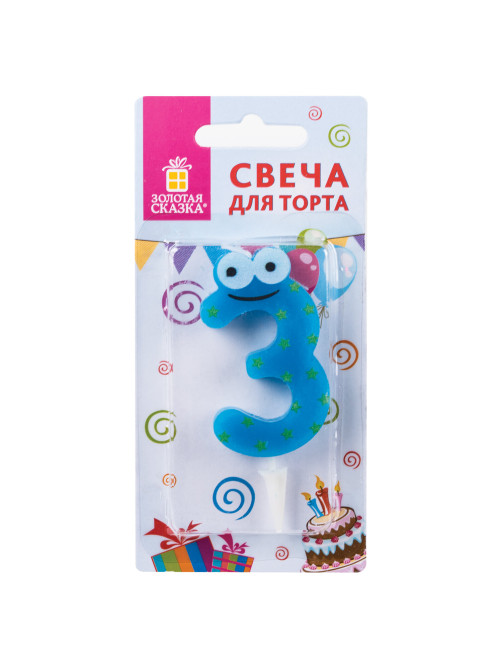 Свеча-цифра для торта 