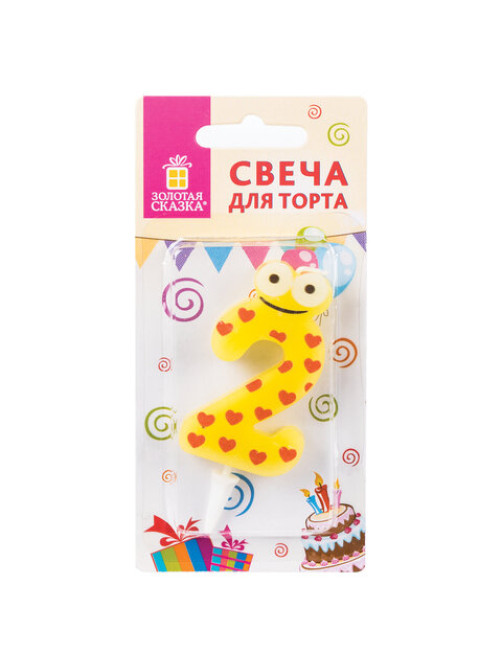 Свеча-цифра для торта 