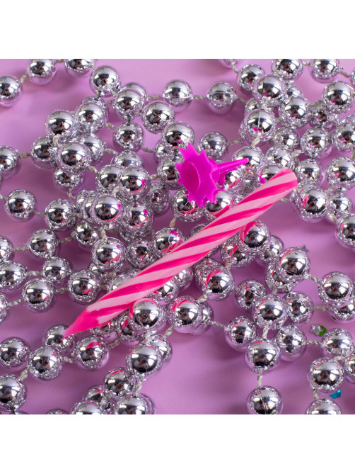 Набор свечей для торта 24 шт., 6 см, 24 держателя, ЗОЛОТАЯ СКАЗКА, в блистере, 591445