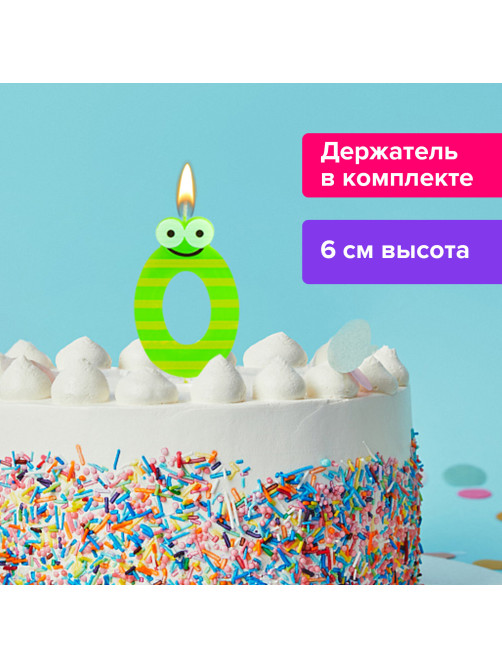 Свеча-цифра для торта 