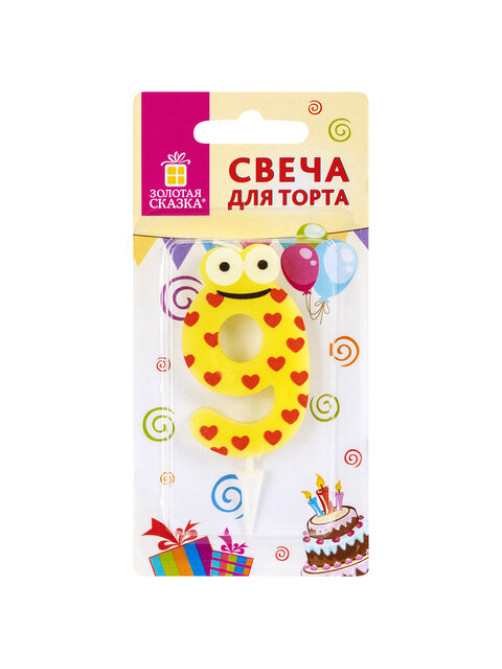 Свеча-цифра для торта 