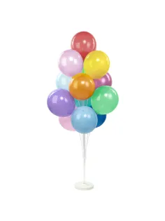 Подставка для 13 воздушных шаров, высота 130 см, пластик, BRAUBERG KIDS, 591906