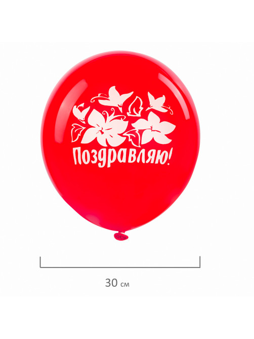 Шары воздушные ЗОЛОТАЯ СКАЗКА, 12