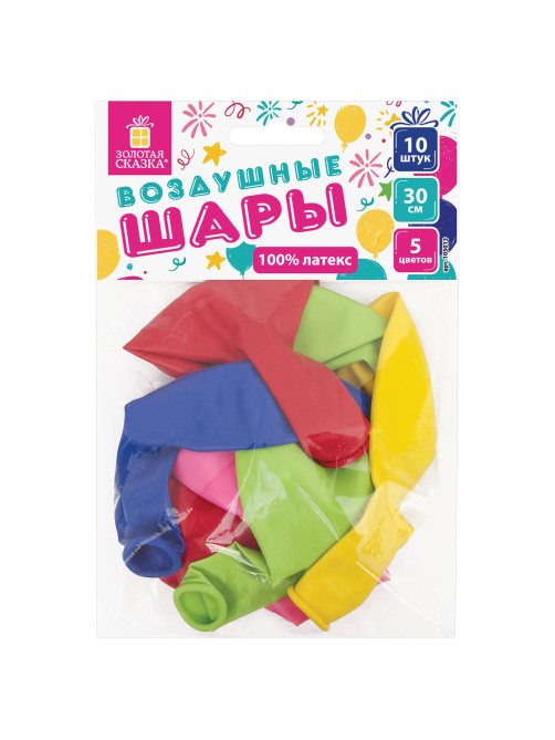 Шары воздушные ЗОЛОТАЯ СКАЗКА, 12