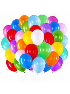 Шары воздушные маленькие 13 см, 100 штук, 