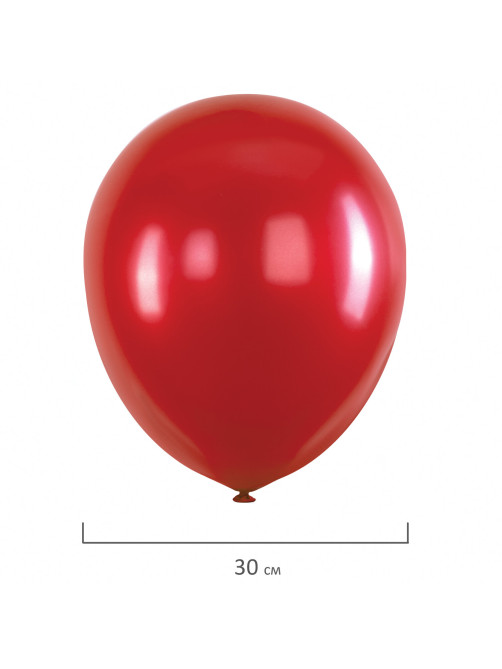 Шары воздушные 30 см, 100 штук, 