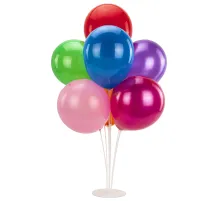 Подставка для 7 воздушных шаров, высота 70 см, пластик, BRAUBERG KIDS, 591905