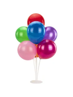 Подставка для 7 воздушных шаров, высота 70 см, пластик, BRAUBERG KIDS, 591905