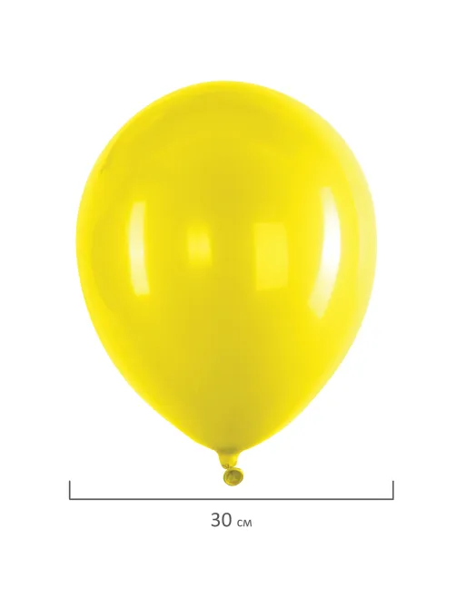 Шары воздушные 30 см, 100 штук, 