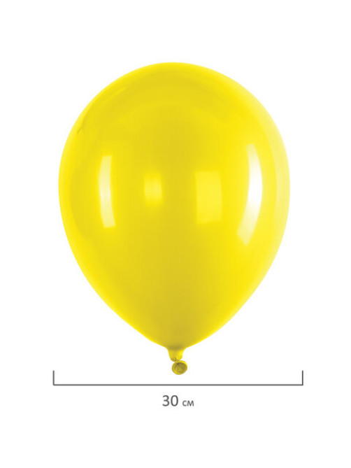 Шары воздушные 30 см, 50 штук, 