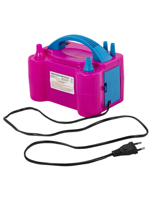 Насос ЭЛЕКТРИЧЕСКИЙ для воздушных шаров, 220 V, 600 W, BRAUBERG KIDS, 591902