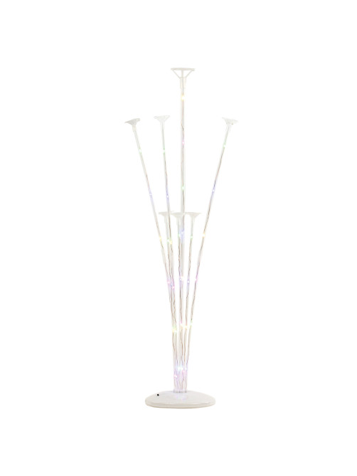 Подставка с LED для 7 воздушных шаров, высота 75 см, пластик, BRAUBERG KIDS, 591908