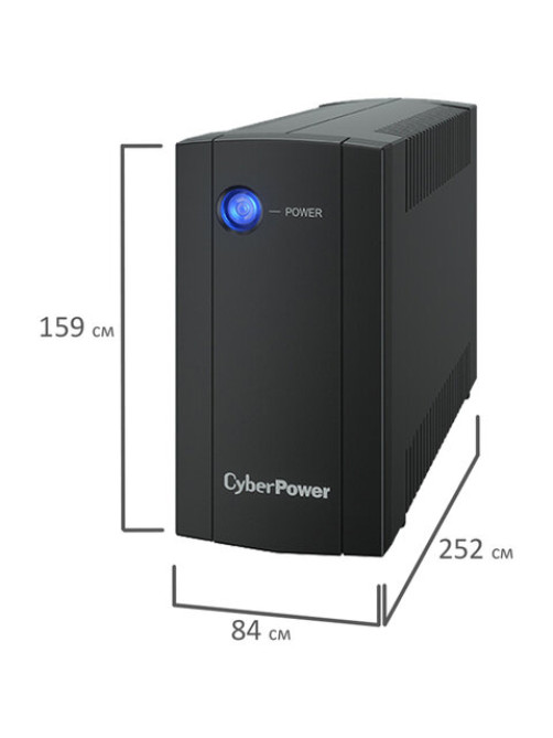 Источник бесперебойного питания CYBERPOWER UTC650E, 650 VA (360 W), 2 евророзетки
