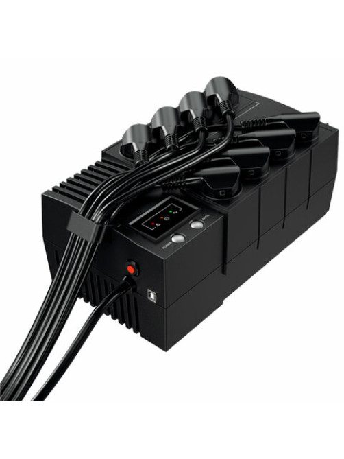 Источник бесперебойного питания CYBERPOWER BS650E, 650 VA (390 W), 8 евророзеток