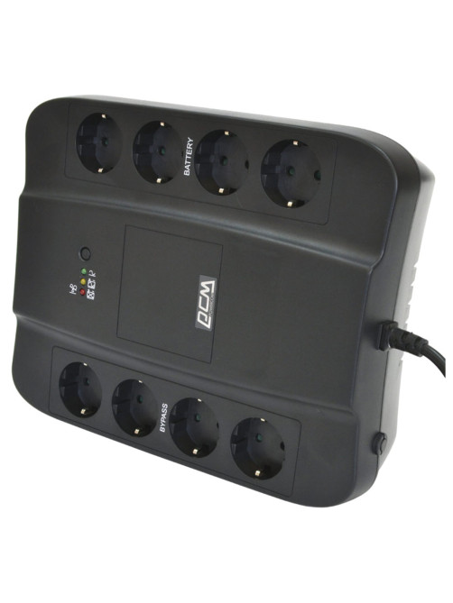 Источник бесперебойного питания POWERCOM Spider SPD-850N, 850 VA (510W), 8 евророзеток, 332715