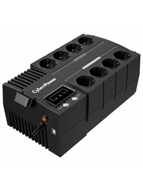 Источник бесперебойного питания CYBERPOWER BS650E, 650 VA (390 W), 8 евророзеток