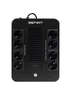 Источник бесперебойного питания SMARTWATT UPS SAFE PRO 850, 850 ВА (510 Вт), 8 розеток, 3703020270005