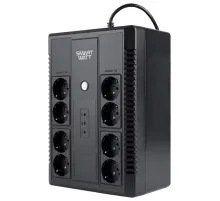 Источник бесперебойного питания SMARTWATT UPS SAFE PRO 650, 650 ВА (390 Вт), 8 розеток, 3703020270004