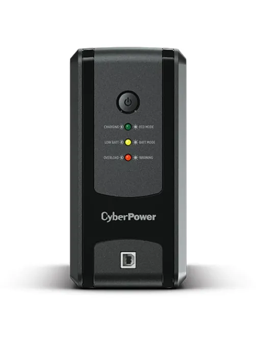 Источник бесперебойного питания CYBERPOWER UT650EG, 650 VA (360 W), 3 евророзетки, 2 розетки RJ-45