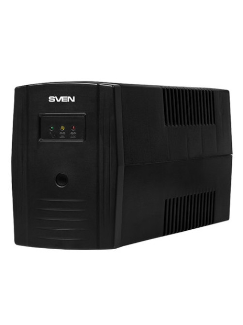 Источник бесперебойного питания SVEN Pro 600, 600VA (360W), 2 евророзетки, SV-013837