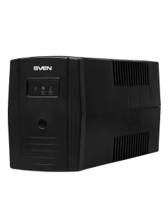 Источник бесперебойного питания SVEN Pro 600, 600VA (360W), 2 евророзетки, SV-013837