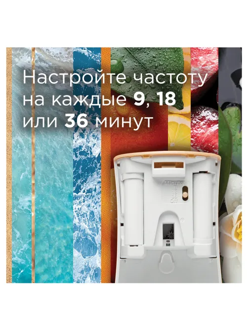 Освежитель воздуха автоматический, 269 мл, GLADE, диспенсер+сменный баллон, 