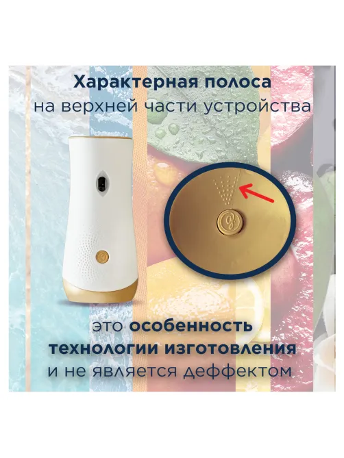 Освежитель воздуха автоматический, 269 мл, GLADE, диспенсер+сменный баллон, 