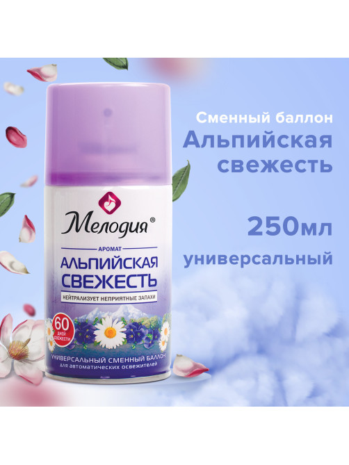 Сменный баллон 250 мл МЕЛОДИЯ 